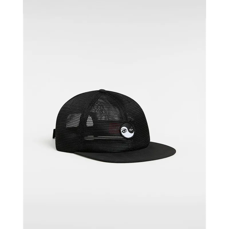 Vans Skate Yin Yang Eyes Mesh 6-Panel Cap Black