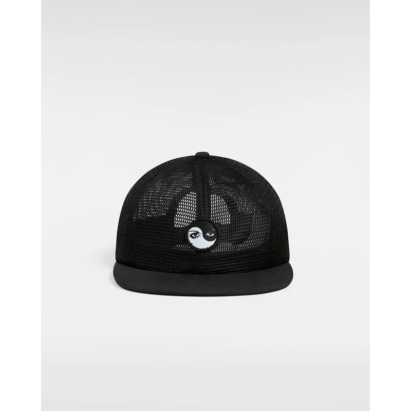Vans Skate Yin Yang Eyes Mesh 6-Panel Cap Black