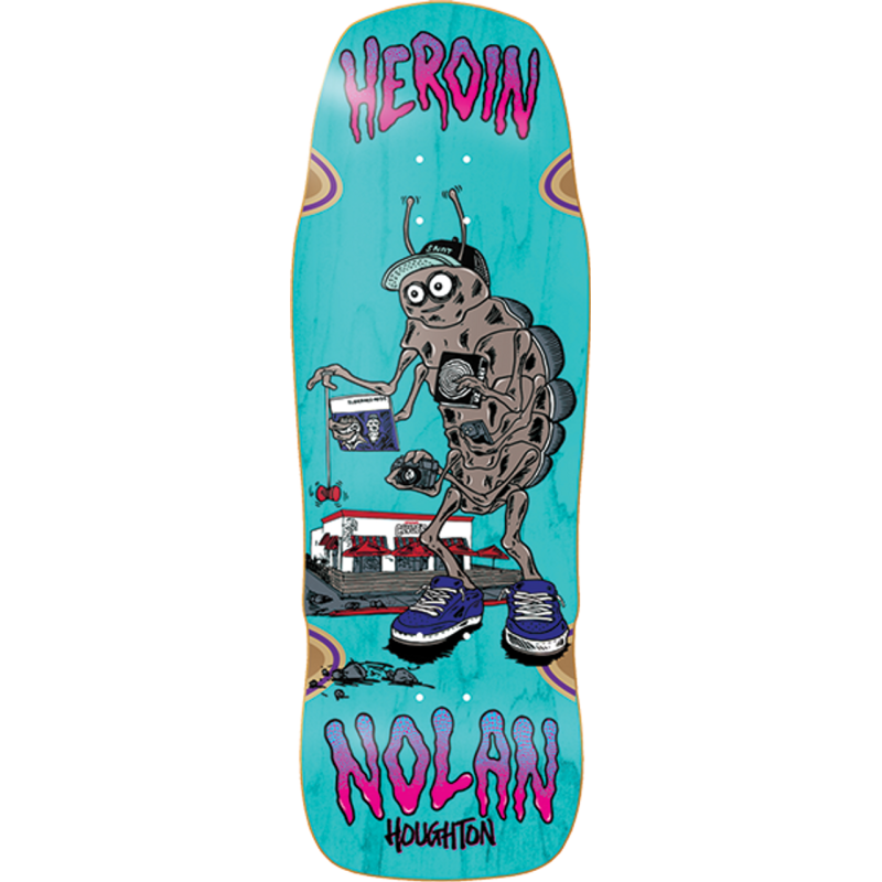 Heroin Nolan Bug 10.4" Skateboard Deck