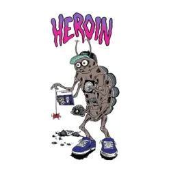 Heroin Nolan Bug Sticker