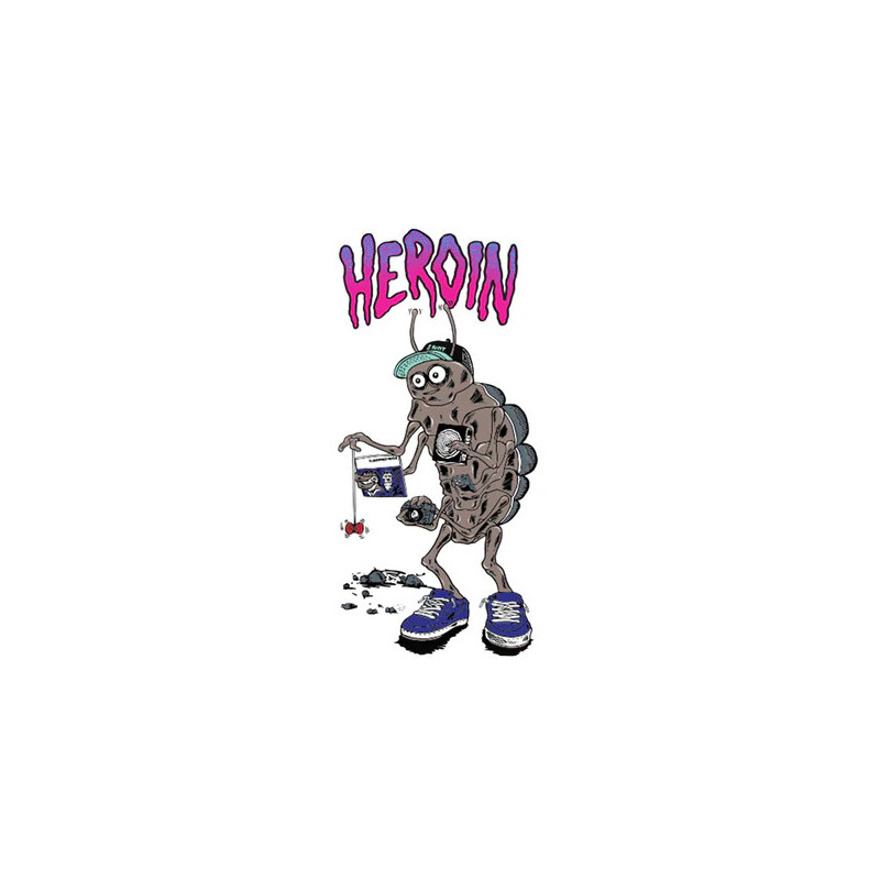 Heroin Nolan Bug Sticker