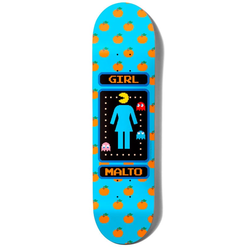 Girl Malto Pac-Man 8.25" Skateboard Deck