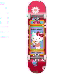 Girl Carrol Hello Kitty 7.75" Skateboard Complete
