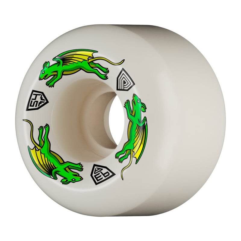 Powell-Peralta Dragon Formula Nano Rat A2 Shape 54mm 93A Skateboard Wheels