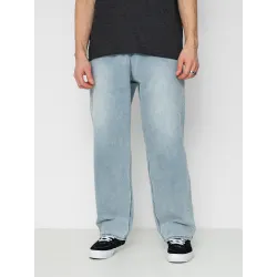 Volcom Freazy Loose Elastic Waist Denim Desert Dirt Indigo