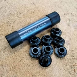 Rocket Longboards Lightspeed Built-In Bearings (set of 8)