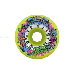 Santa Cruz Slime Balls Claus Grabke Vomits Neon 60mm 95A Skateboard Wheels