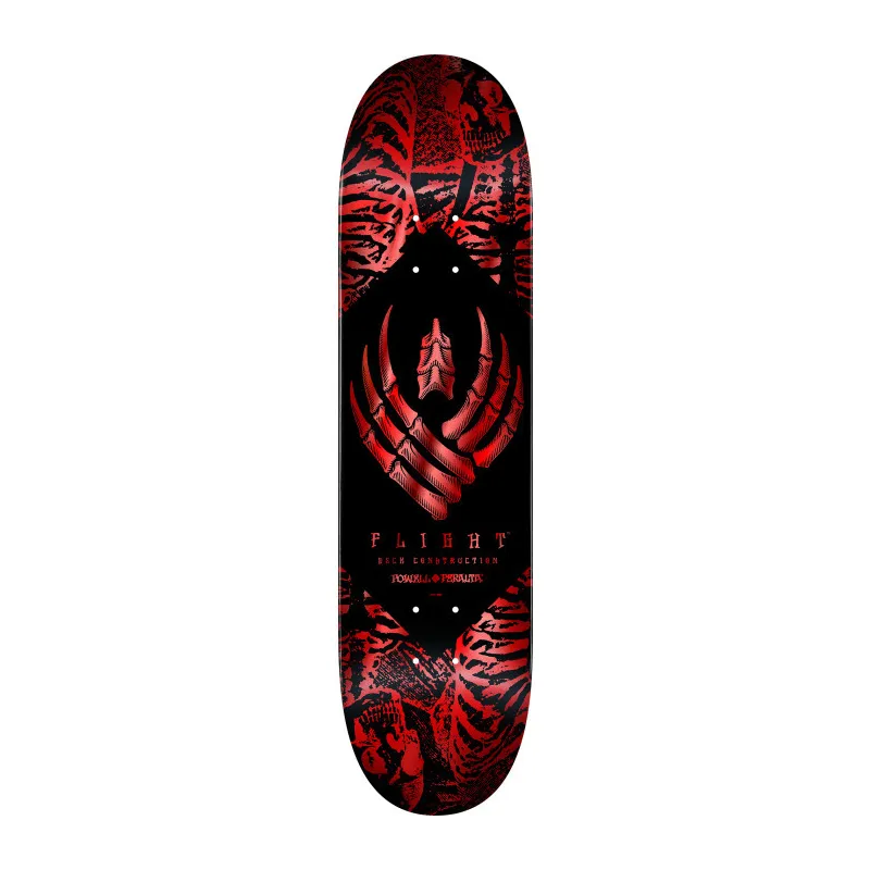 Powell-Peralta Skeleton Flight Red Foil 8.38" Skateboard Deck