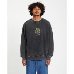 Volcom Featured Artist Bob Mollema Crew Light Acid Black