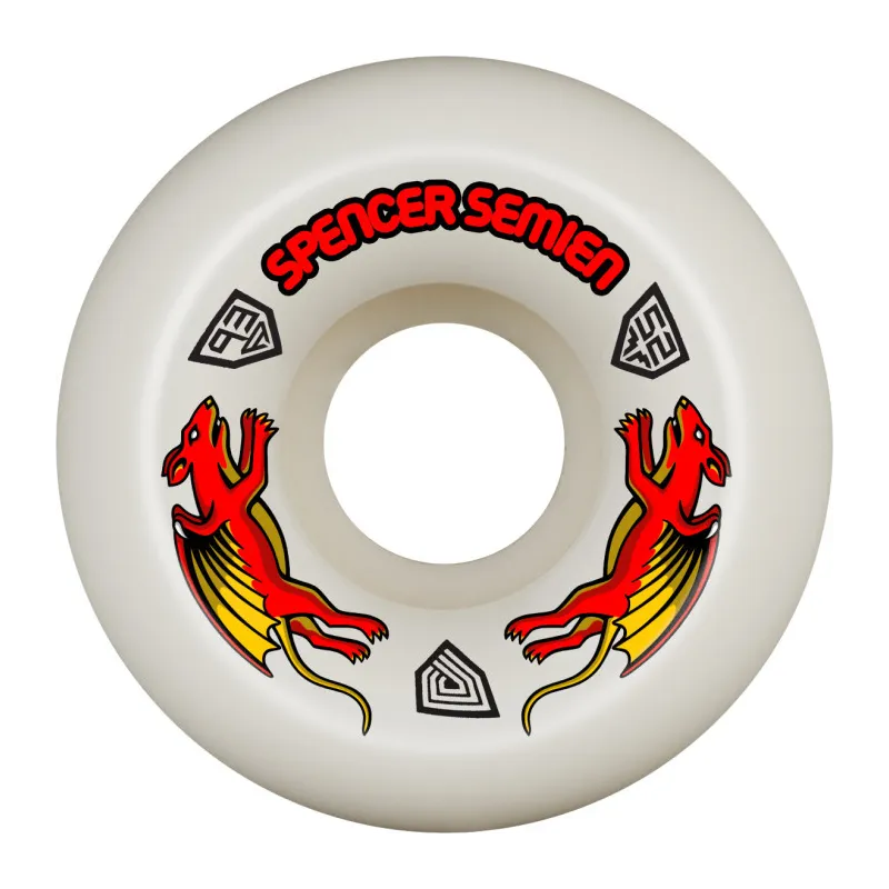 Powell-Peralta  Dragon Formul Nano Rat Spencer Semien Model X 30 52mm 93A Skateboard Wheels