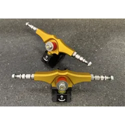 Buy Don't Trip Haki Fix Bases Trucks (set of 2) at the Sickboards Longboard Shop