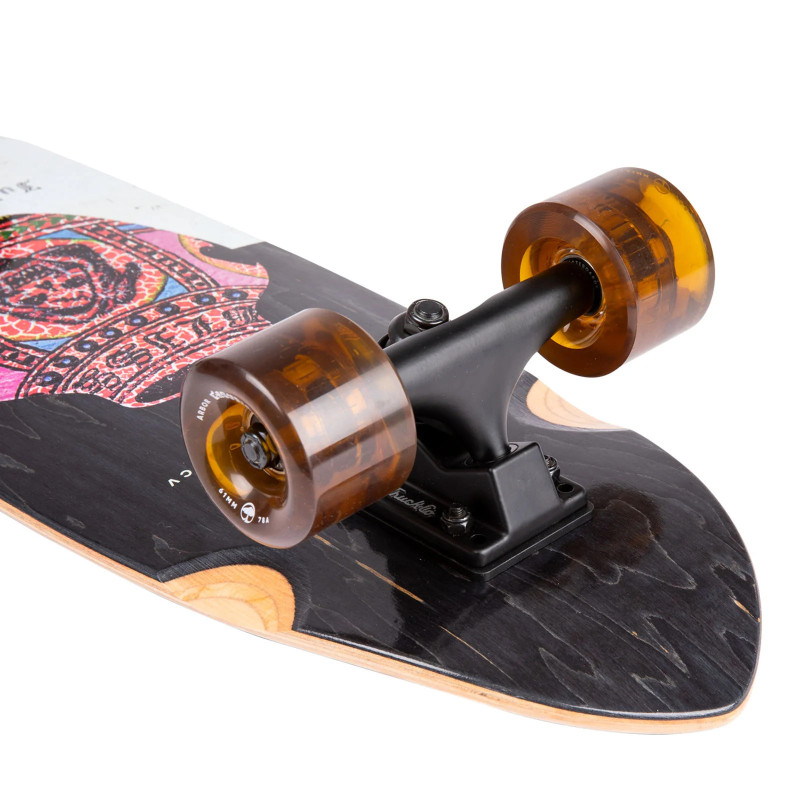 Buy Arbor Pocket Rocket 27" Cruiser Skateboard Complete at the Sickboards Longboard Shop