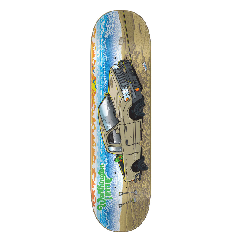 Creature Worthington Paradise VX 8.6" Skateboard Deck