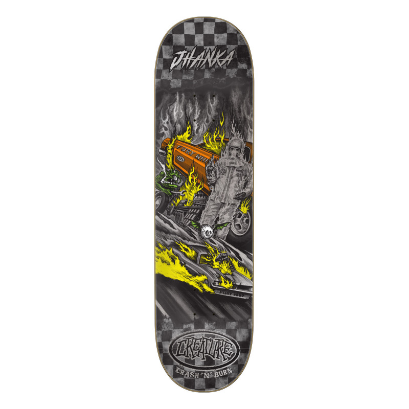 Creature Jhanka Crash And Burn VX 8.375" Skateboard Deck