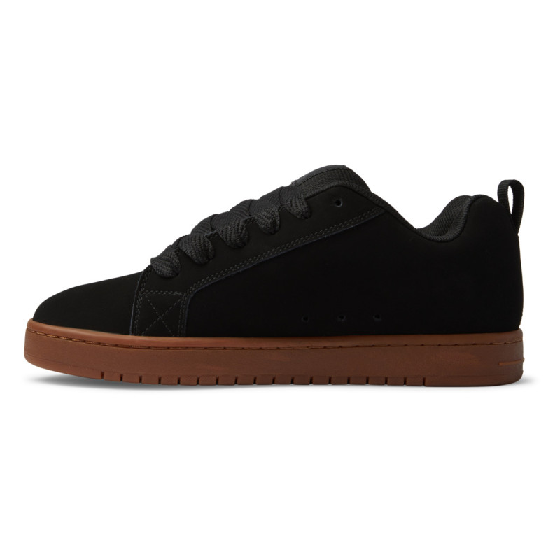 DC Shoes Court Graffik Shoes Black/Gum - 10