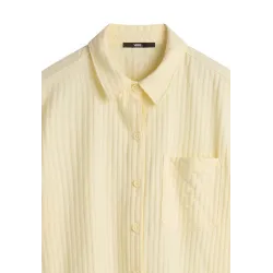 Vans Bedford Knit Button Up Lemon Icing