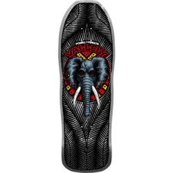 Powell-Peralta Mike Vallely Elephant Reissue Silver Foil 9.85" Old School Skateboard Deck