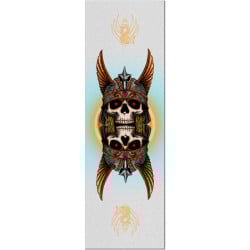 Powell-Peralta Andy Anderson Skull Egg Griptape Sheet Clear 10.5