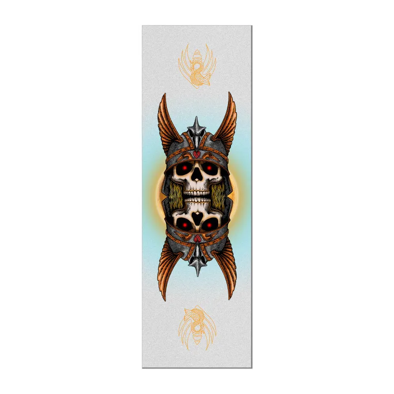 Powell-Peralta Andy Anderson Skull Egg Griptape Sheet Clear 10.5