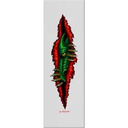 Powell-Peralta Dragon Peeker Griptape Sheet Clear 10.5