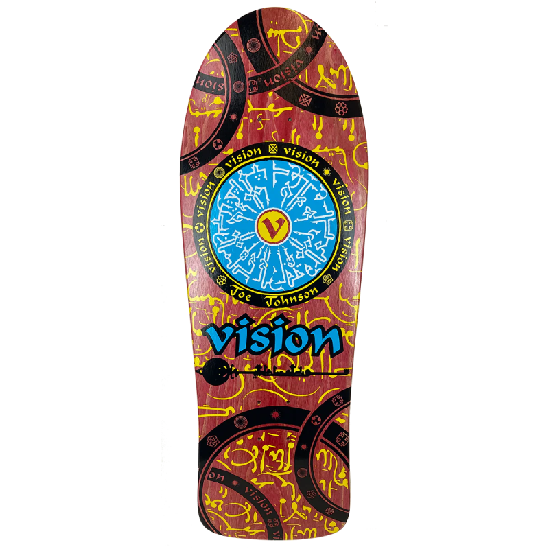 Kaufen Vision Joe Johnson Hieroglyphics 10.25" Old School Skateboard Deck auf Europas Sickest Skate Shop