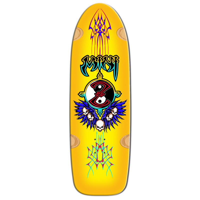 BullDog Mini Z 9.5" Old School Skateboard Deck