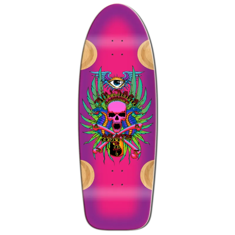 BullDog Beamer 11" Old School Skateboard Deck