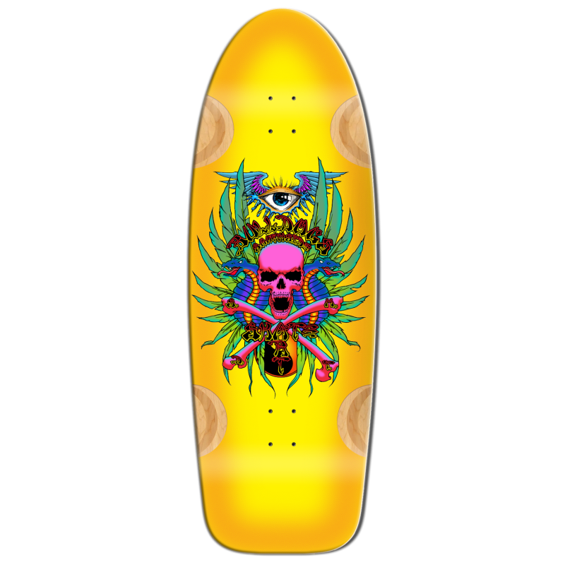 BullDog Beamer 11" Old School Skateboard Deck