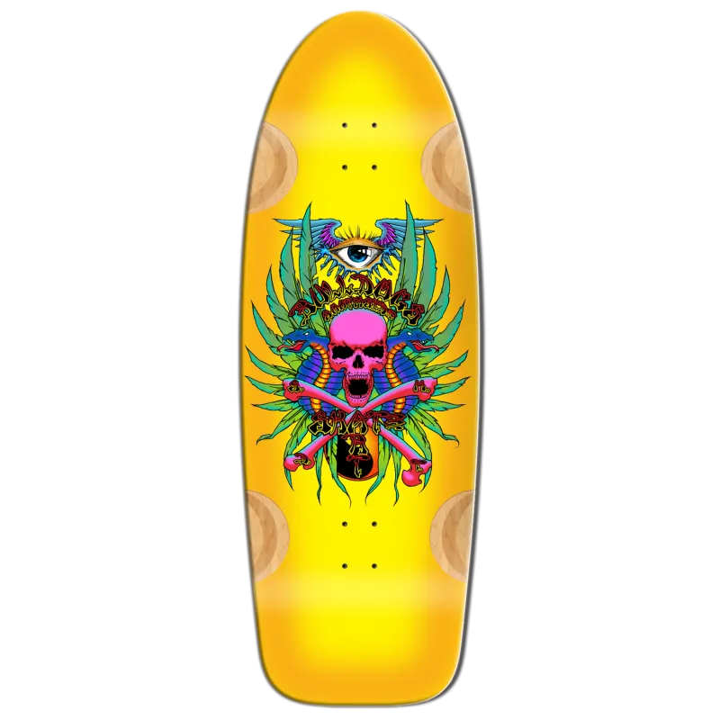BullDog Beamer 11" Old School Skateboard Deck