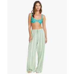 Billabong Sunny Daze Elastic Pants Women Blue