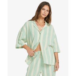 Billabong Beach Side Shirt Women Blue