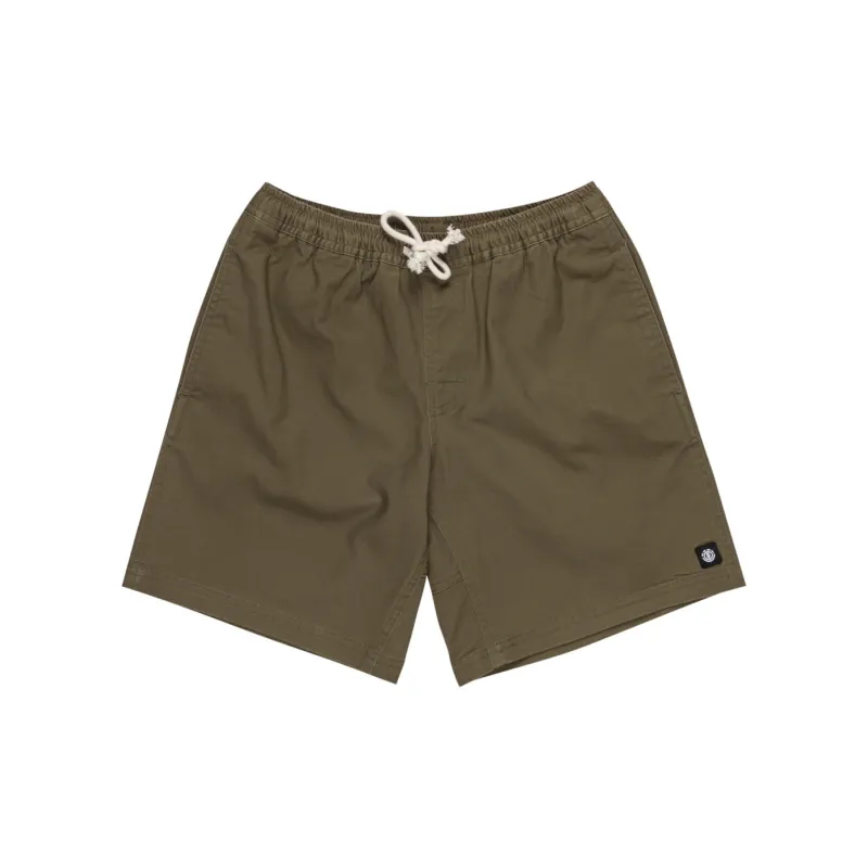 Element Chillin Classic Kids Shorts Green