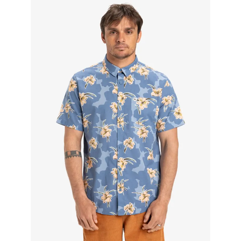 Quiksilver Apero Classic Shirt Blue