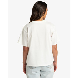 RVCA Wildflower Snake T-Shirt Women White