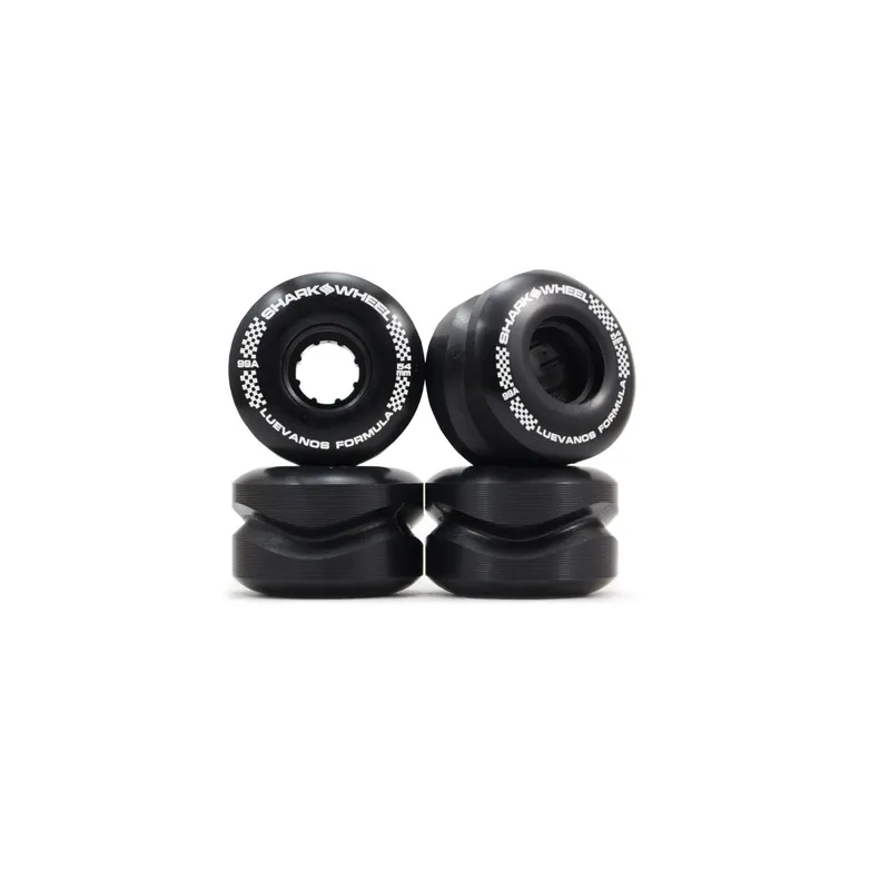 Buy Shark Wheels Shades Black 54mm Wheels at the Sickboards Longboard Shop