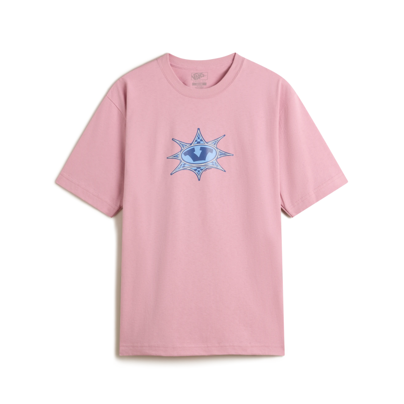 Vans Star Checker T-Shirt Pink Dawn