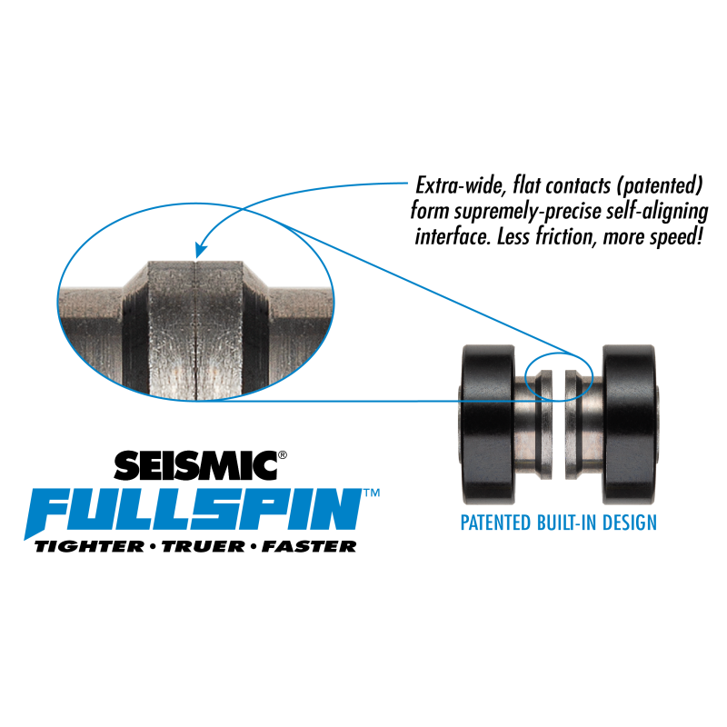 Seismic 7-Ball Ceramic Pro Spec Built-In Bearings