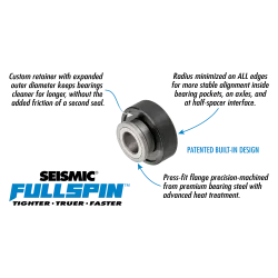 Seismic 7-Ball Ceramic Pro Spec Built-In Kugellager