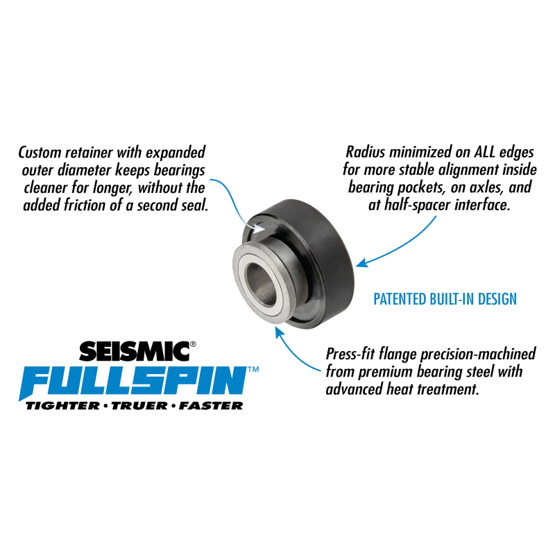 Seismic 7-Ball Ceramic Pro Spec Built-In Kugellager