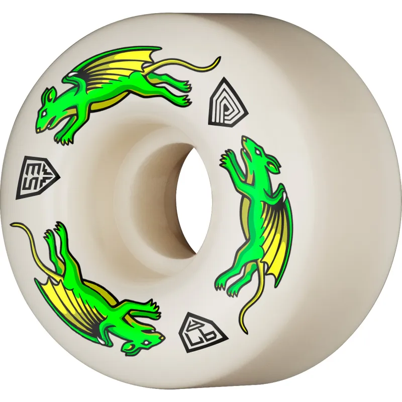 Powell-Peralta Nano Rat X 34 Skateboard 53mm 97A Wheels