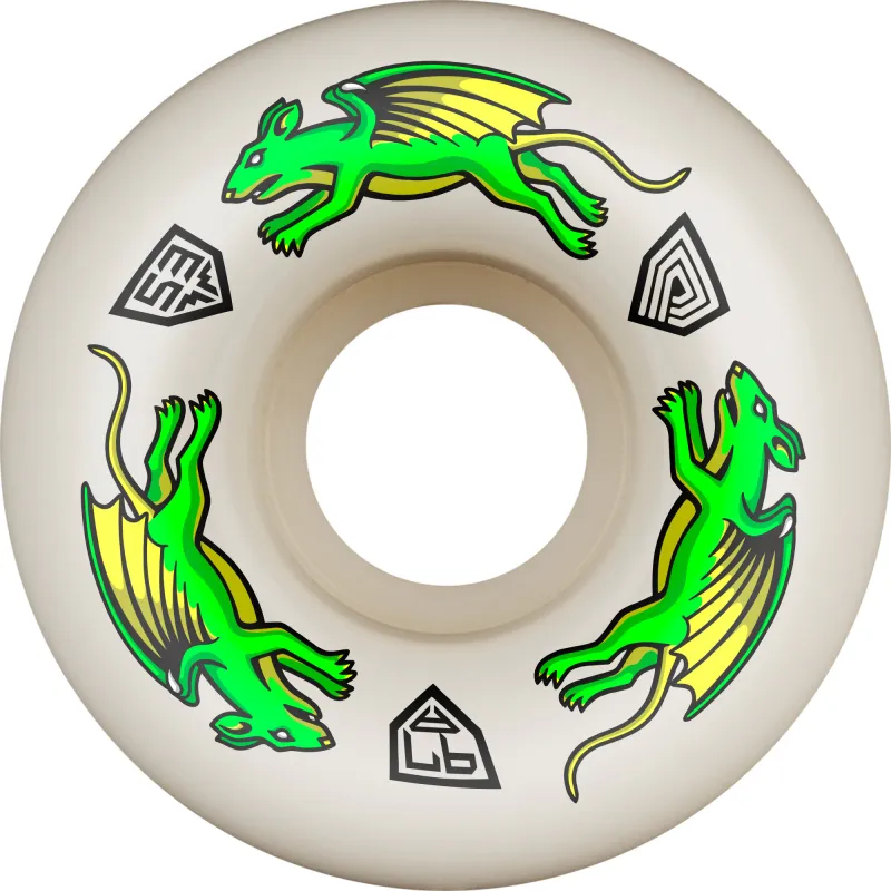 Powell-Peralta Nano Rat X 34 Skateboard 53mm 97A Wheels
