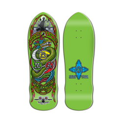 Santa Monica Airlines Jesse Martinez Snake 9.875" Old School Skateboard Deck