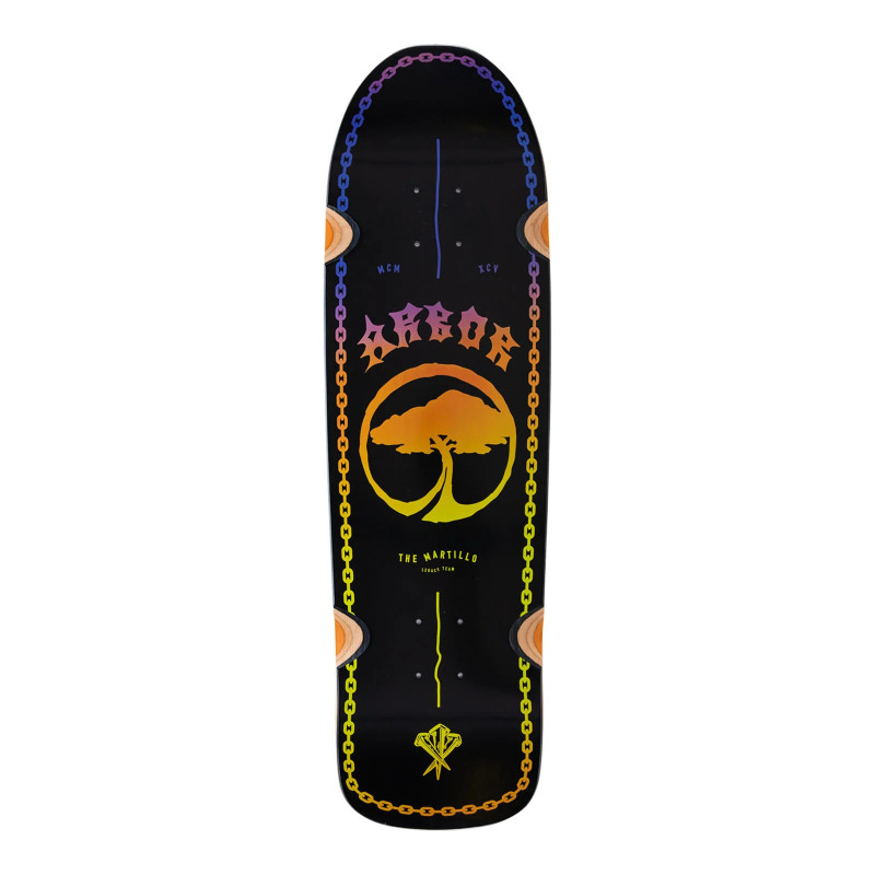 Arbor Martillo Linked 9.0" Skateboard Deck