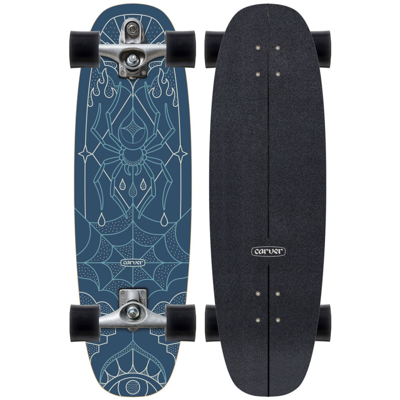 Carver Nienow Blue Widow 33" Surf Skate Deck