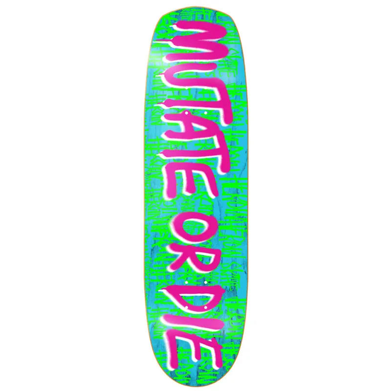 Heroin Mutate Or Die Team 8.7" Skateboard Deck