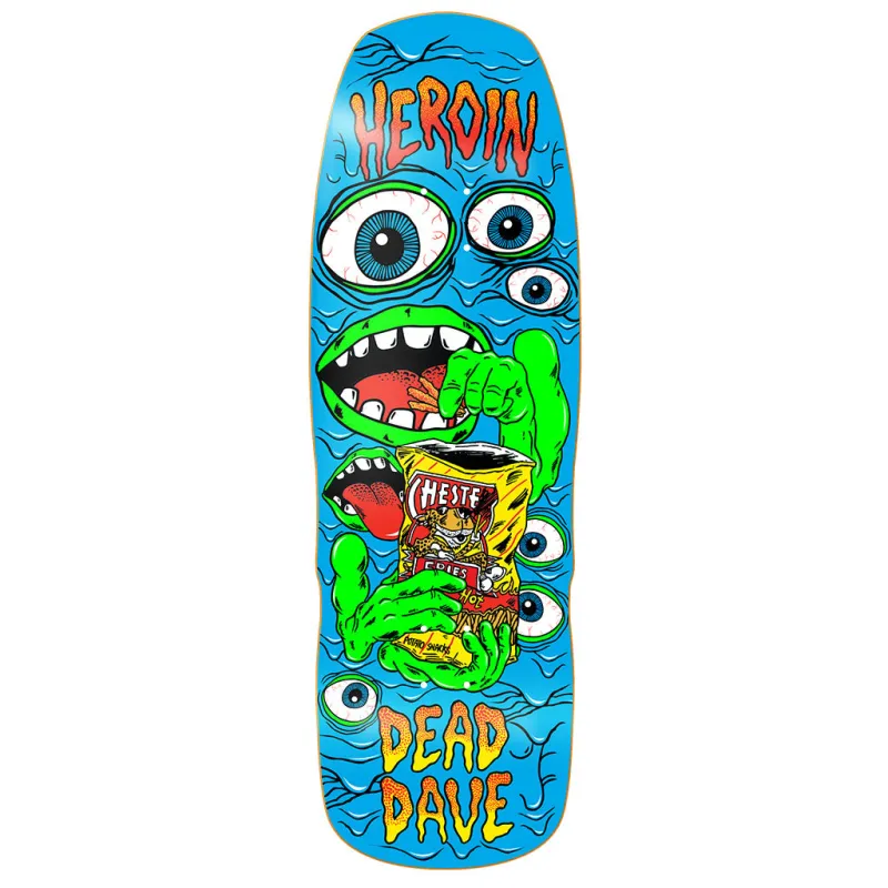 Heroin Dead Dave Mutate Or Die 10.1" Skateboard Deck