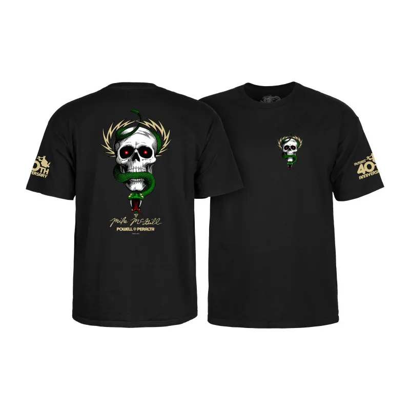 Comprare Powell-Peralta Mike Mcgill 40Th Anniversary Mctwist T-Shirt a più Sickest negozio longboard d'Europa