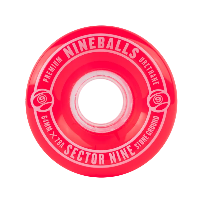 Sector 9 Centerset Nineballs 64mm Longboard Wheels