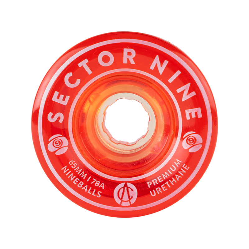 Sector 9 Centerset Nineballs 65mm Longboard Wheels