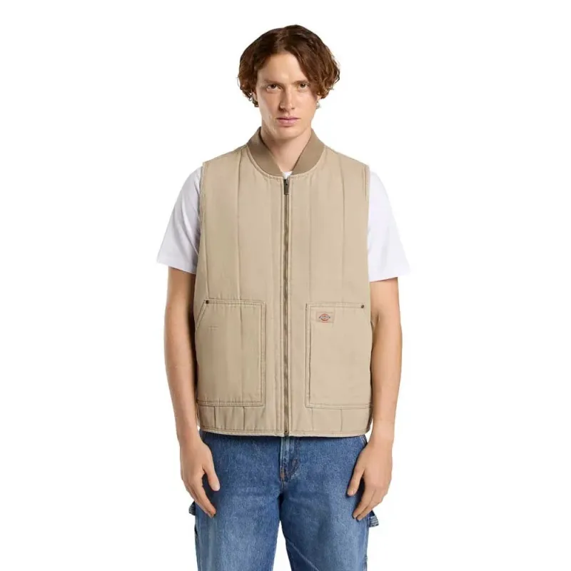 Dickies Quilted Canvas Vest